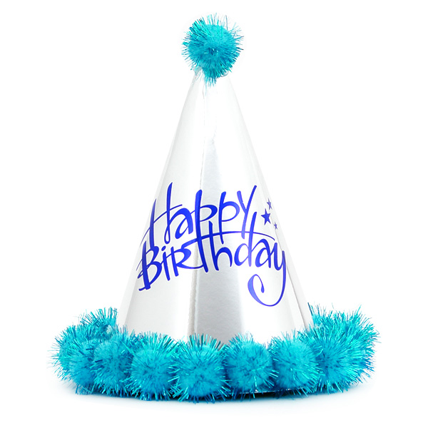 솜방울고깔모자 [블루] 10개한팩