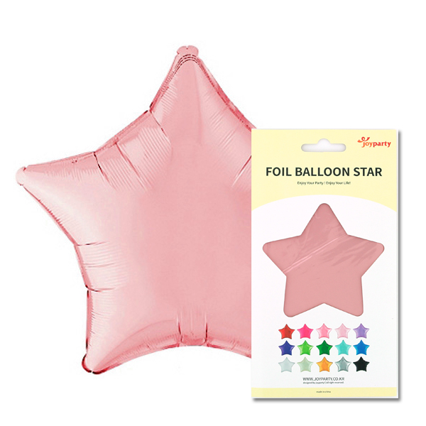 은박별 18인치 핑크 [원팩포장] [10입]