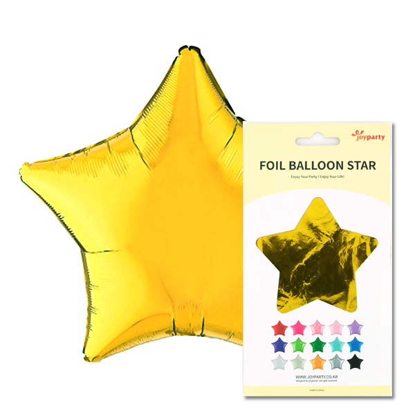 은박별 18인치 골드 [원팩포장] [10입]