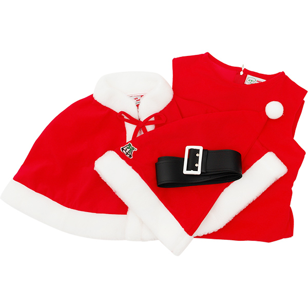 산타원피스 성인용 4종 [원피스/망토/모자/벨트]