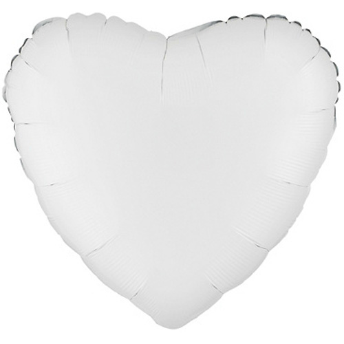 [Anagram]은박하트 18인치 [화이트]