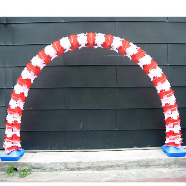 PVC 형광아치 30CM [화이트앤레드]