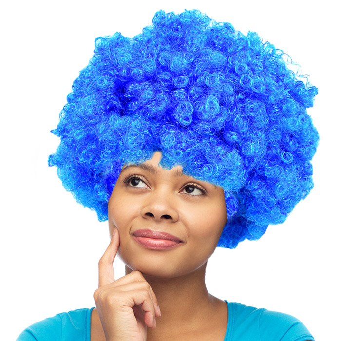 점보파마가발 [블루]