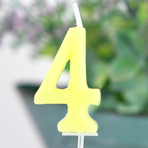 미니숫자초 [4번] 10개한팩