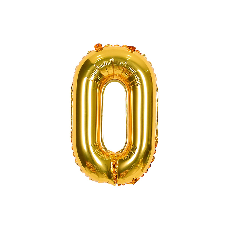 숫자은박풍선 소 [0] 골드 [10입]