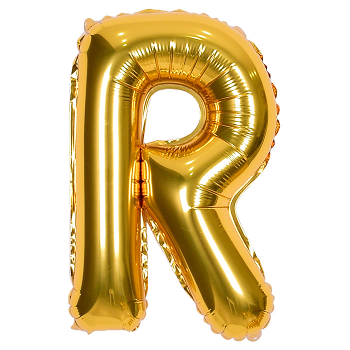 알파벳은박풍선 대 골드 [R]