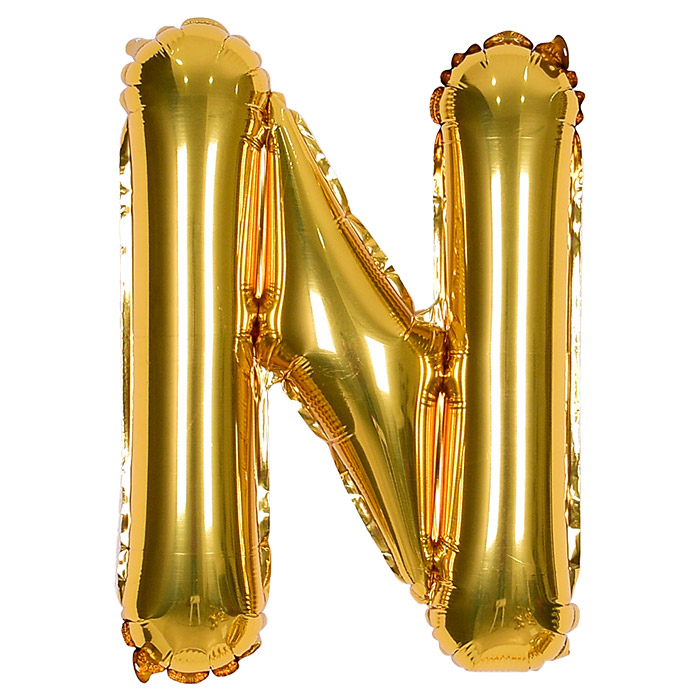 알파벳은박풍선 대 골드 [N]