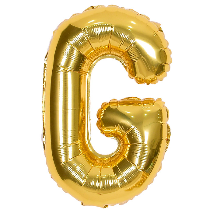 알파벳은박풍선 대 골드 [G]