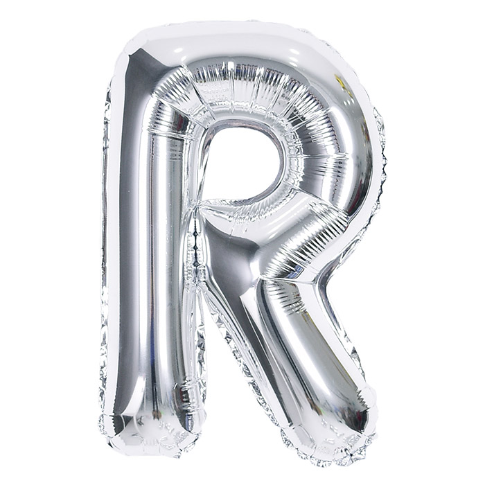 알파벳은박풍선 대 실버 [R]