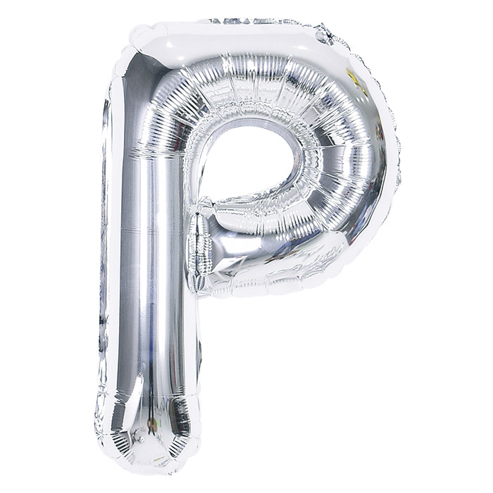 알파벳은박풍선 대 실버 [P]