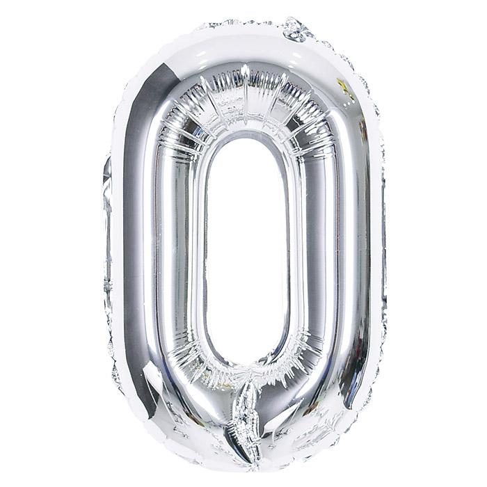 알파벳은박풍선 대 실버 [O]