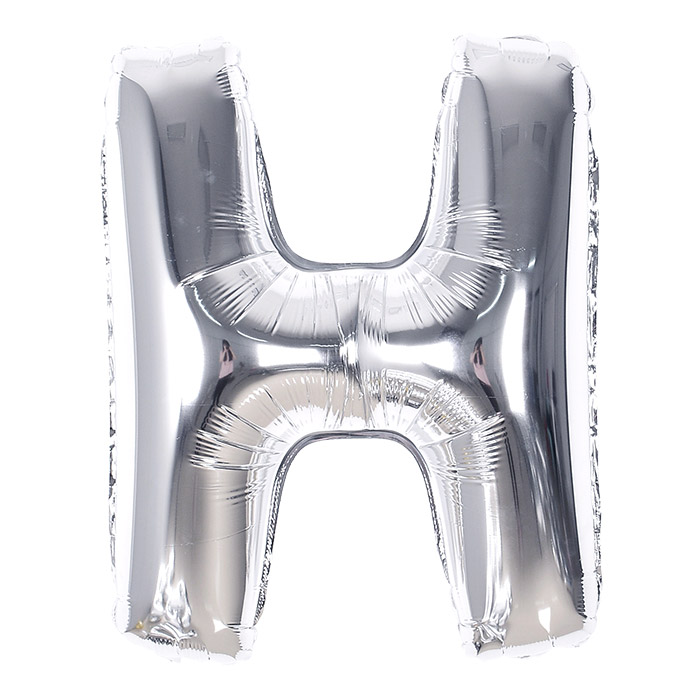 알파벳은박풍선 대 실버 [H]
