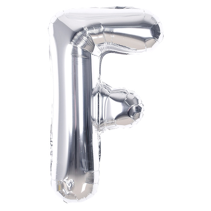 알파벳은박풍선 대 실버 [F]