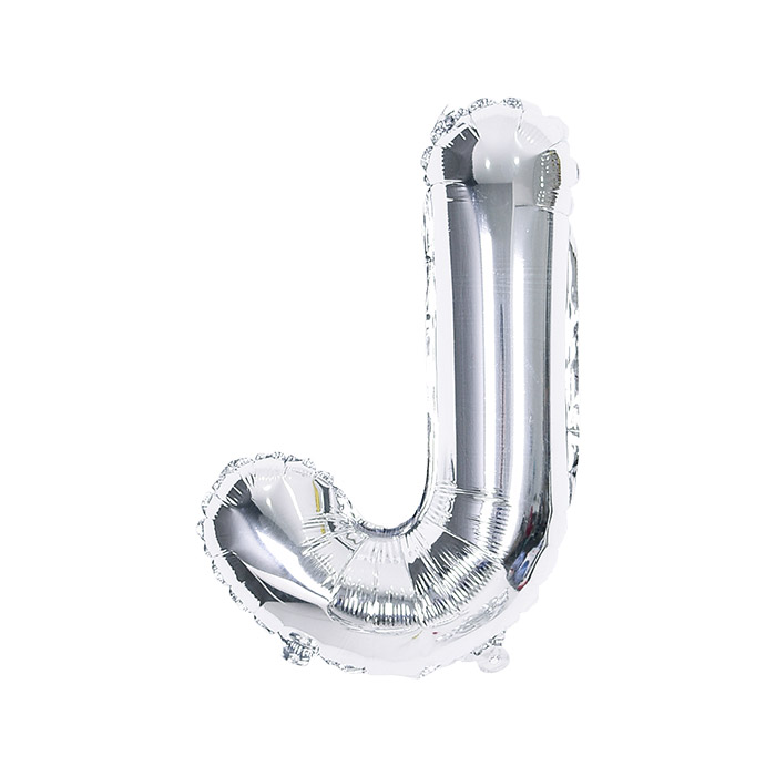 알파벳은박풍선 중 실버 [J] 신형 [10입]