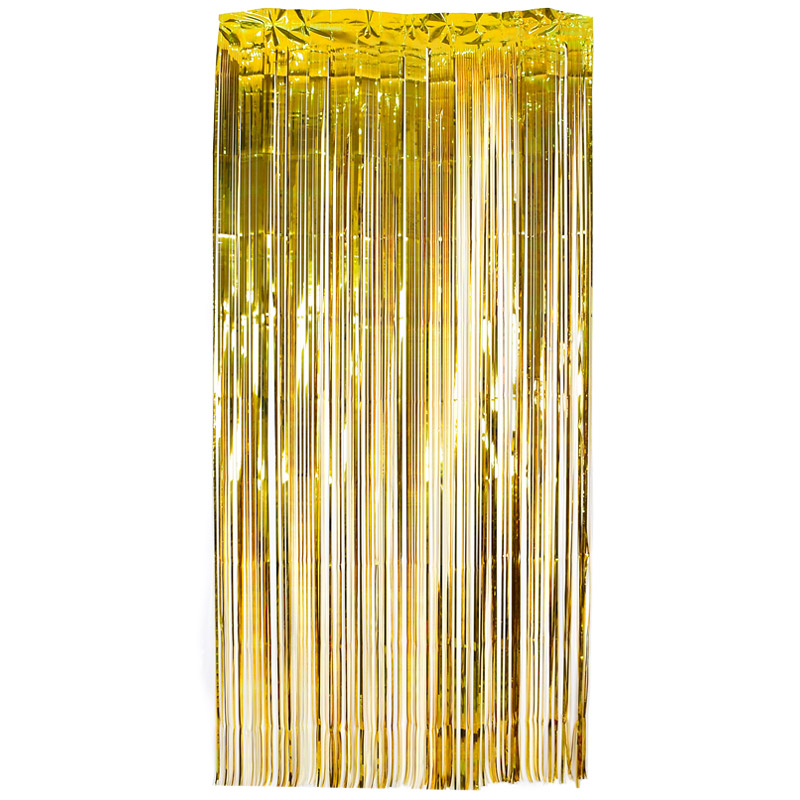 파티은박커튼 골드 [폭 1m / 높이 2m]