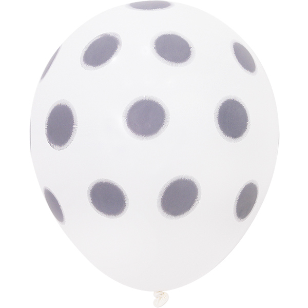 [셈퍼텍스] 30cm 땡땡이 화이트앤그레이 [50입] 1+1증정행사 한봉사면한봉더