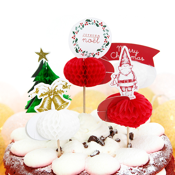 크리스마스 케익데코픽 세트 [1+1증정행사]