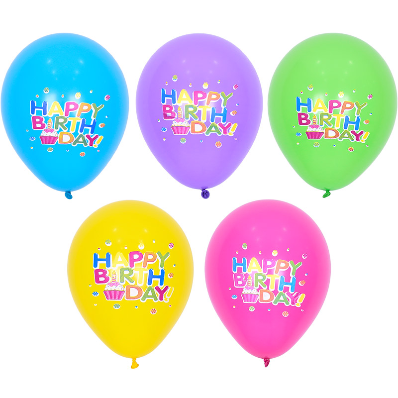 [셈퍼텍스] 30cm 생일컵케익 5색혼합 [50입] 1+1증정행사 한봉사면한봉더