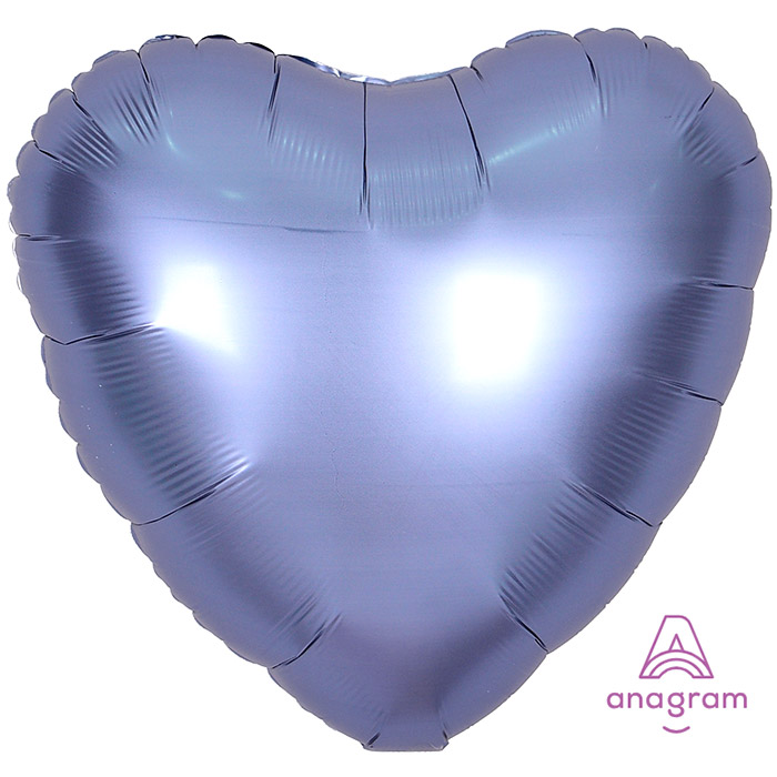 [Anagram]은박하트 18인치 스틸블루