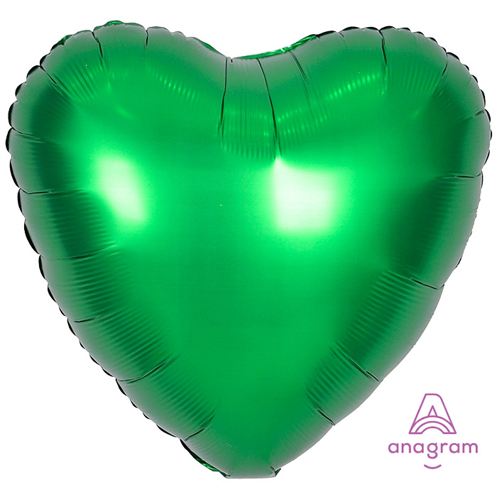 [Anagram]은박하트 18인치 에메랄드