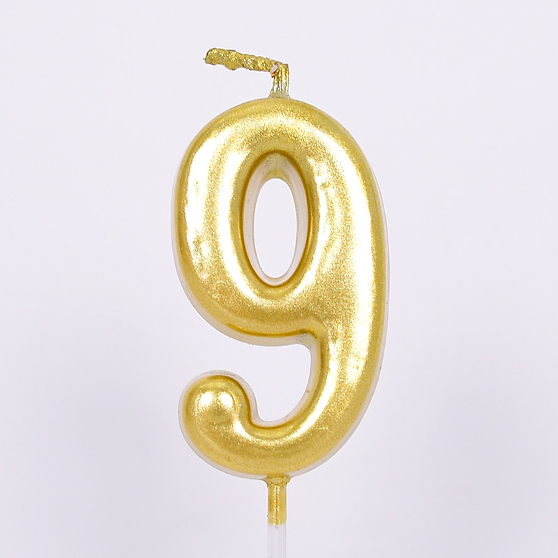 숫자초 골드 9 [25개한팩] 원가이하세일