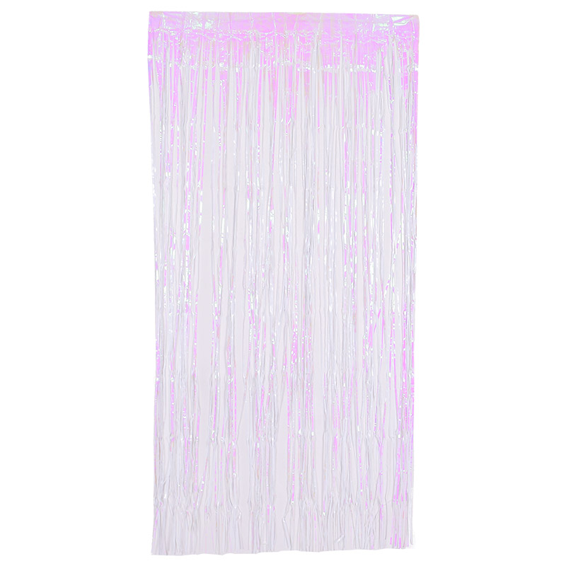 파티은박커튼 펄화이트 [폭 1m / 높이 2m]