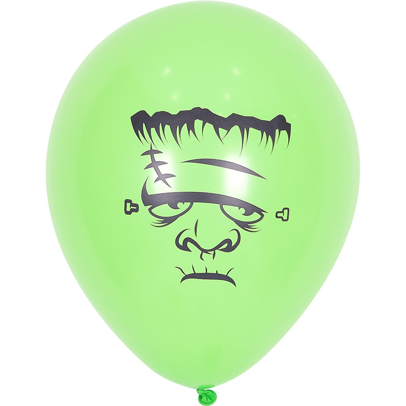 [셈퍼텍스] 할로윈풍선 30cm 프랑켄슈타인 [50입]