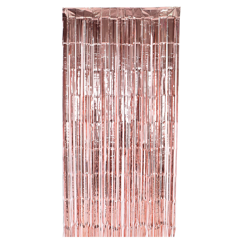 파티은박커튼 로즈골드 [폭1m/높이2m]