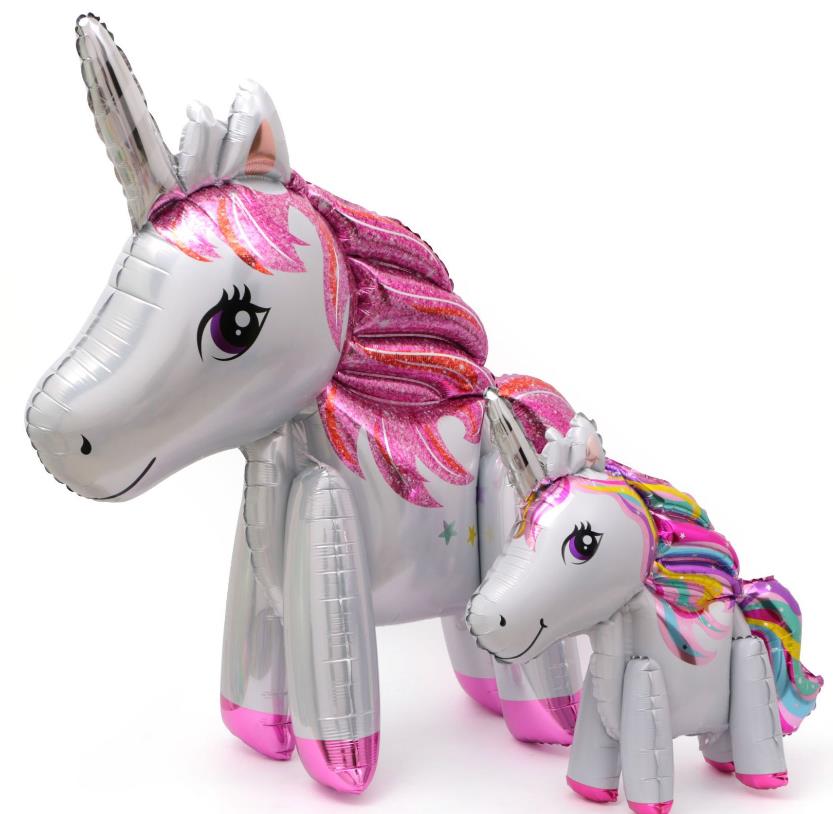 스탠딩에어벌룬 아기유니콘 1m