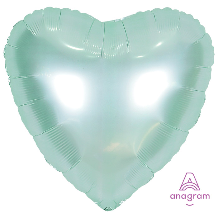 [Anagram]은박하트 18인치 민트그린