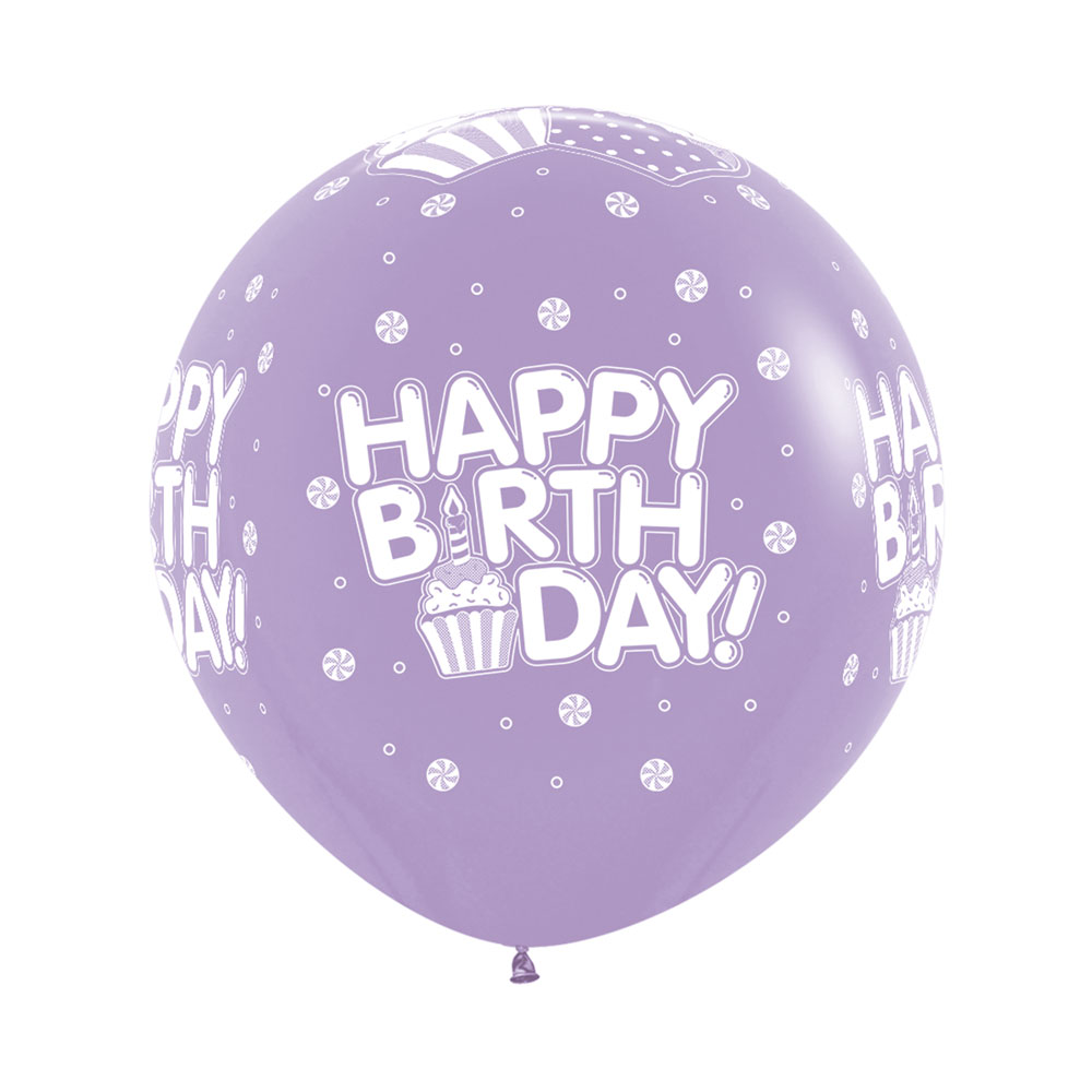 [셈퍼텍스] 90cm 생일컵케익 라일락(050) 낱개