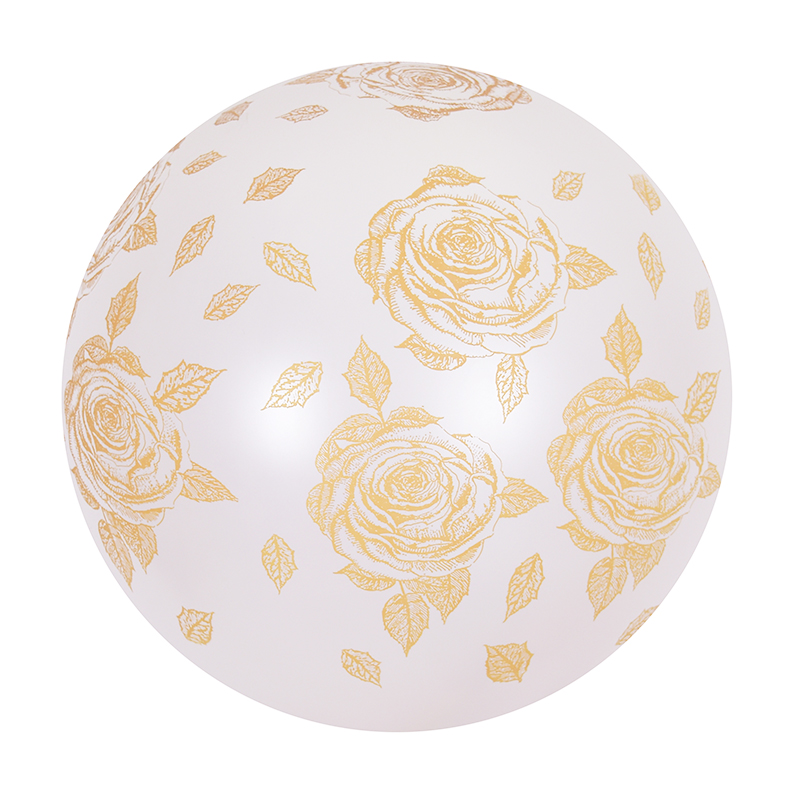 [셈퍼텍스] 90cm 엘레강스로즈 펄화이트 골드잉크 낱개 1+1 증정행사