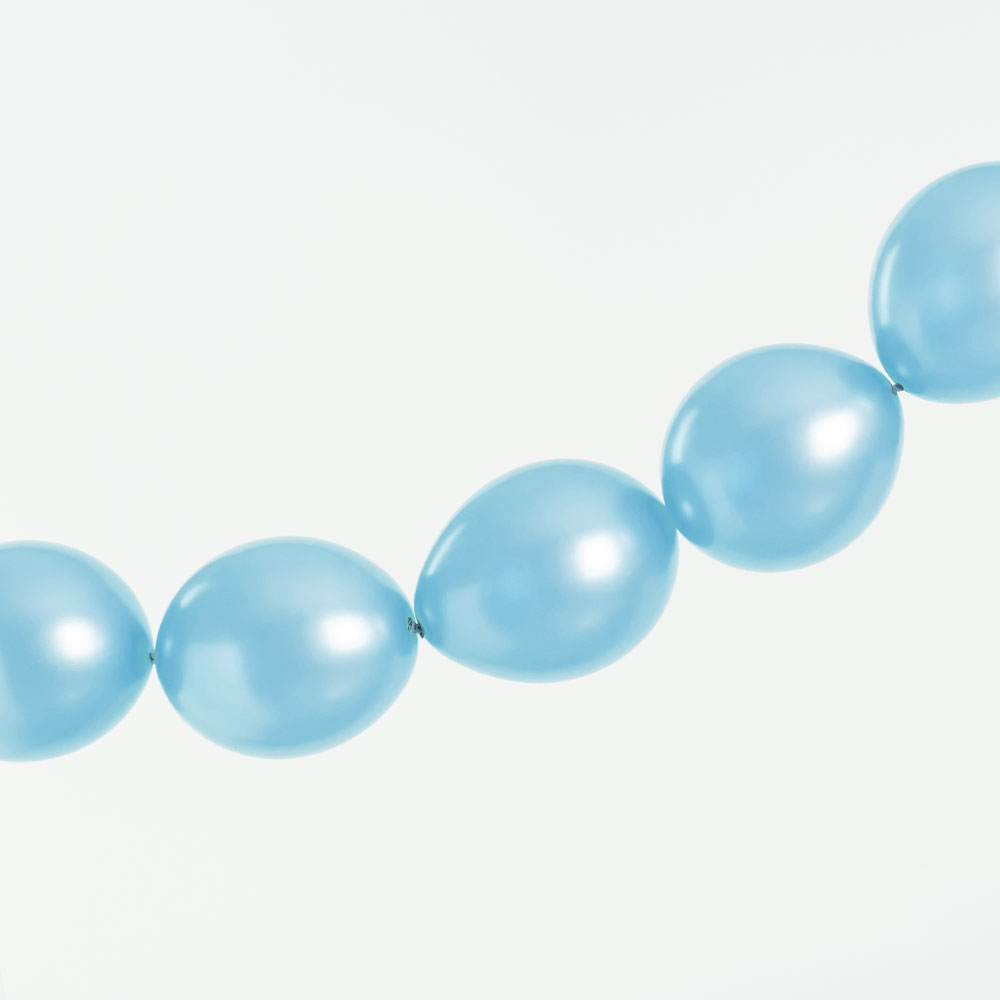 [셈퍼텍스] 링커벌룬 15cm 펄캐리비안블루(438) 100입 [1+1증정행사] 한봉사면한봉더