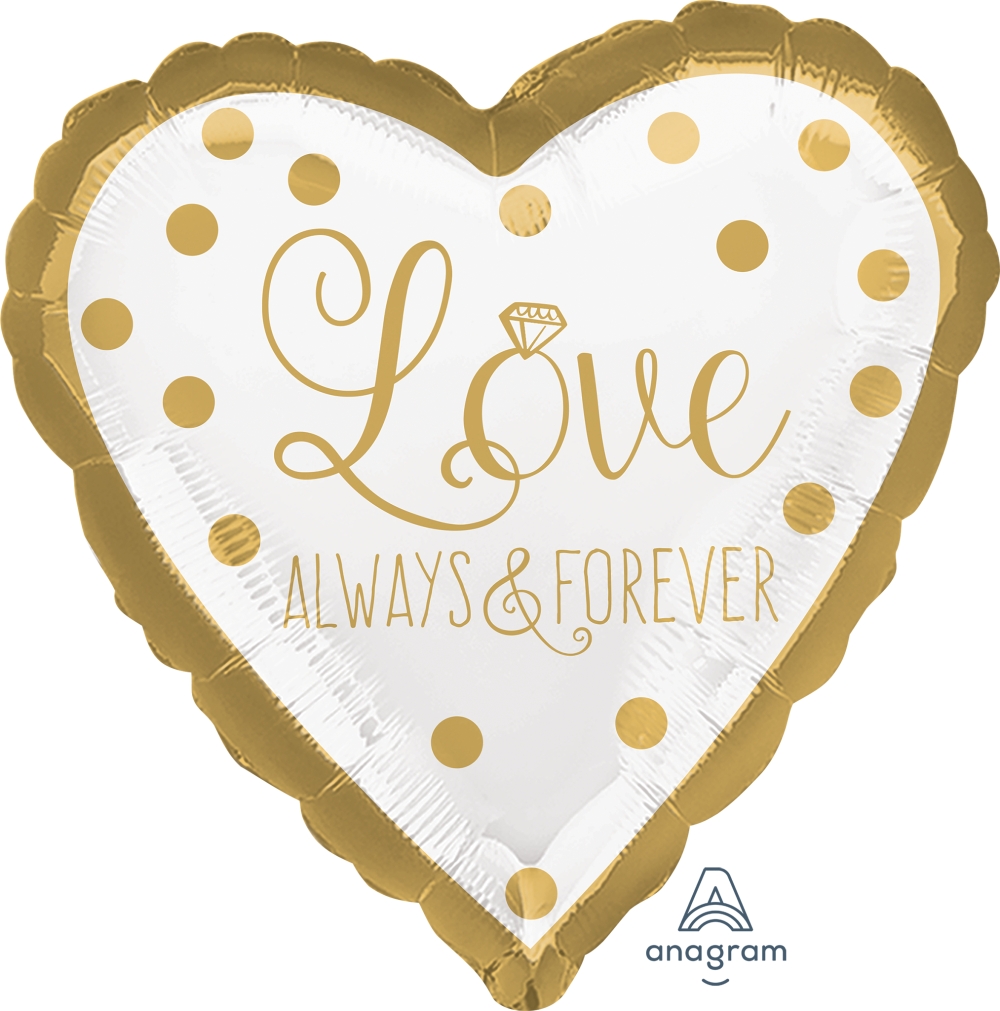 [Anagram]은박 18하트 sparkling gold wedding [1+1 증정행사]