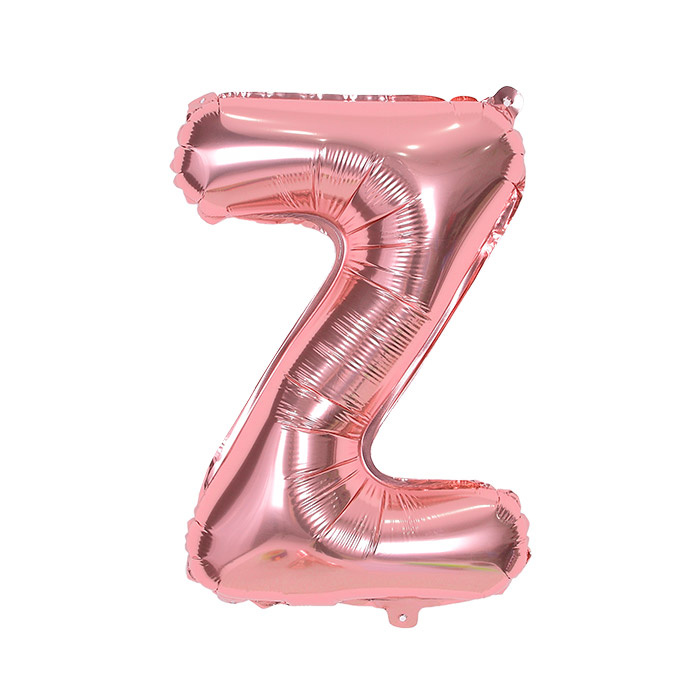 알파벳은박풍선 중 로즈골드 [Z] [10입]