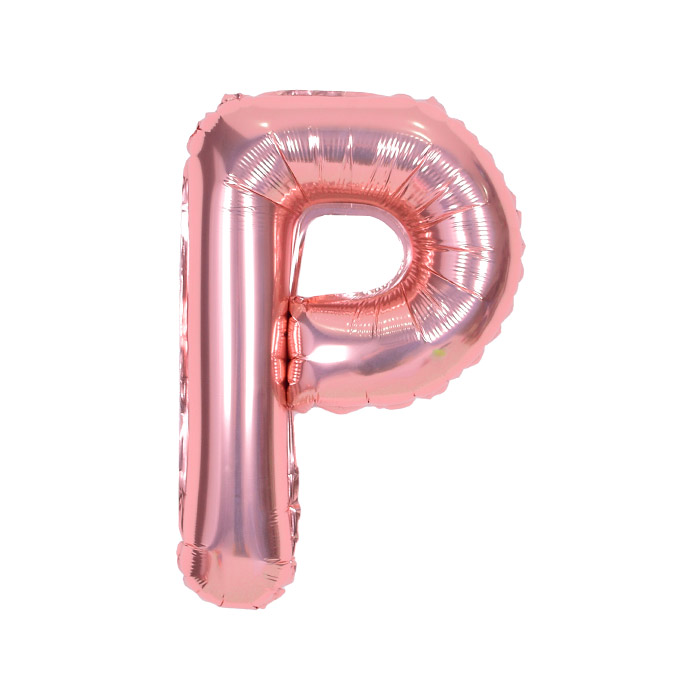 알파벳은박풍선 중 로즈골드 [P] [10입]