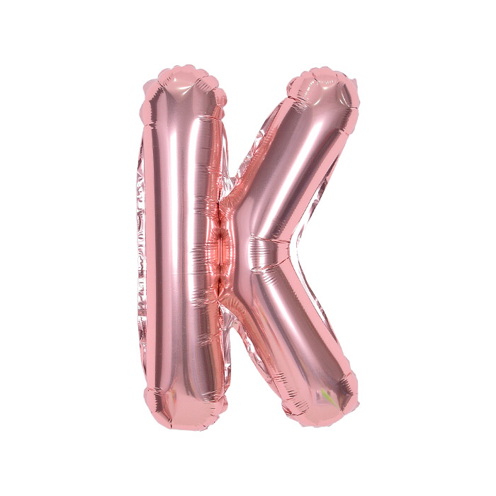 알파벳은박풍선 중 로즈골드 [K] [10입]