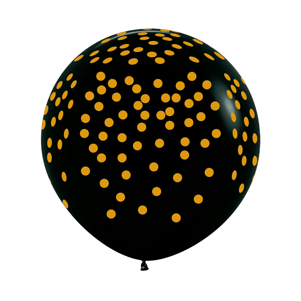 [셈퍼텍스] 90cm 골든컨페티 블랙 [낱개]