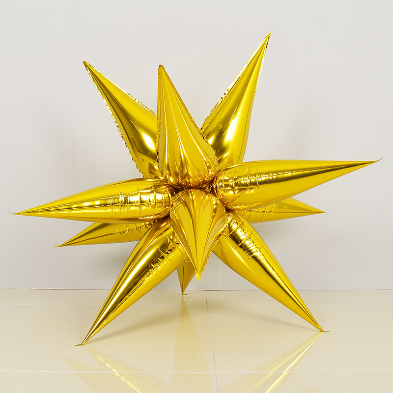 은박 익스플로전 스타 70cm 골드