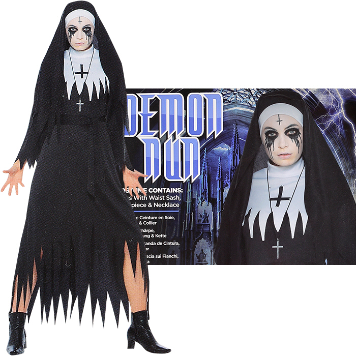 파티코스튬 데몬수녀 S/M