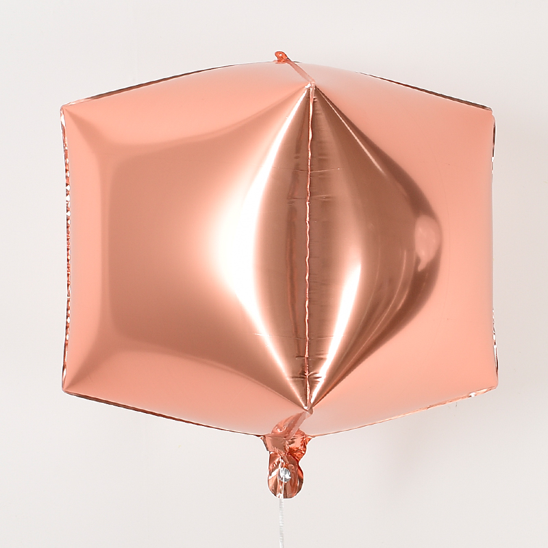 4D 사각은박 40cm [로즈골드] [10입]