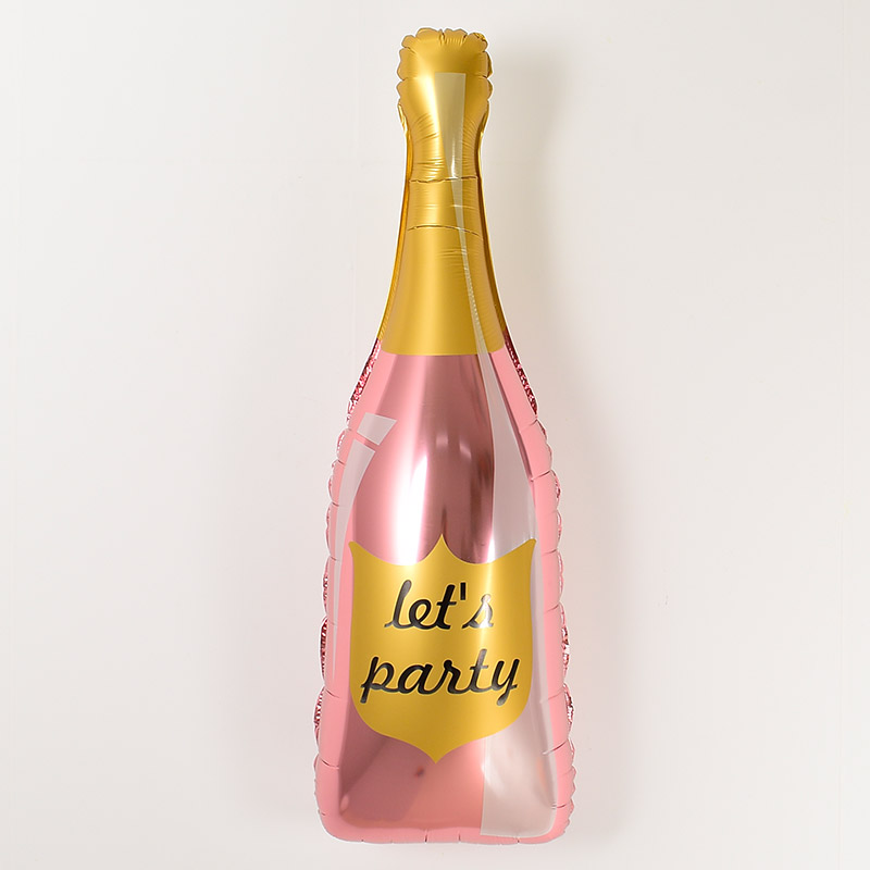 은박 샴페인병 로즈골드 [10입] [1+1 증정행사]