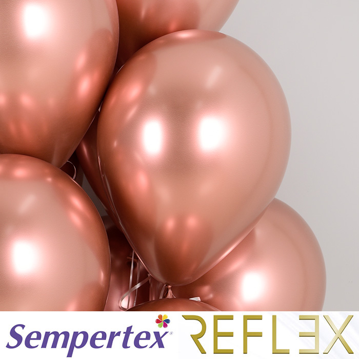 [셈퍼텍스] 30cm 리플렉스 로즈골드 (968) [50입]