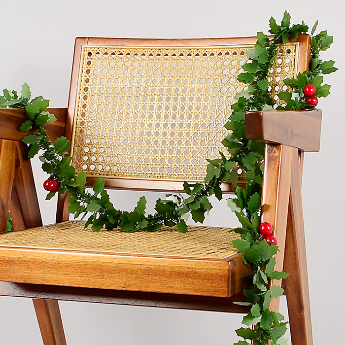 크리스마스 열매모루 2m [10줄 한팩]