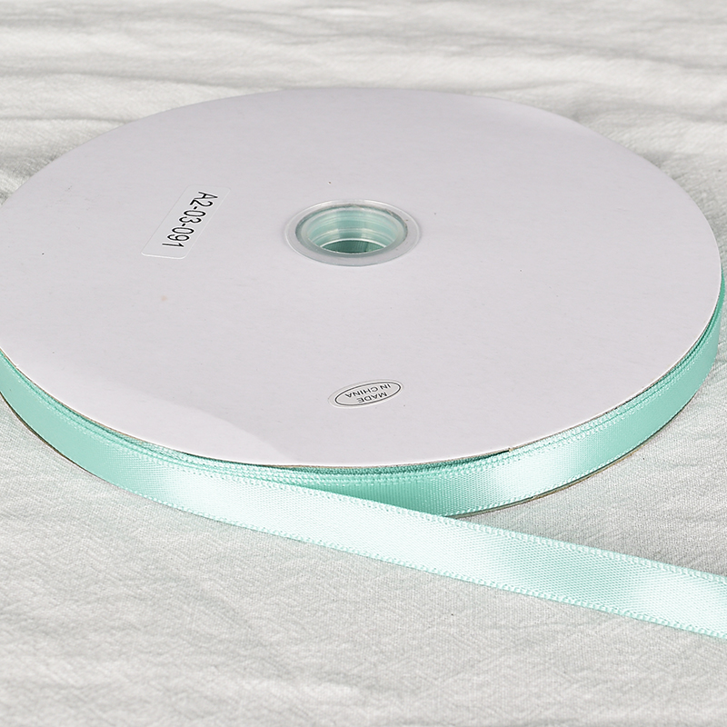 [폭 1cm] 공단리본 91m 민트