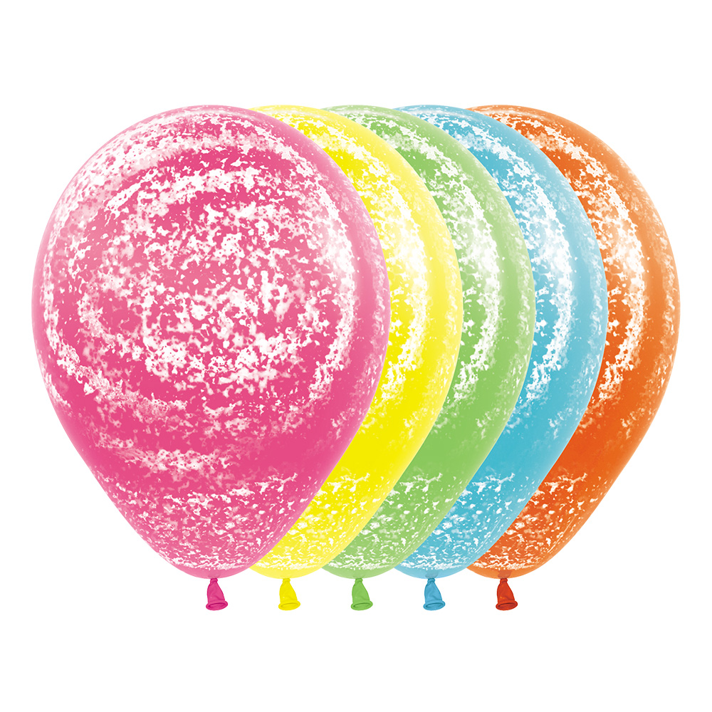 [셈퍼텍스] 30cm 그래피티벌룬 패션혼합 [25입]