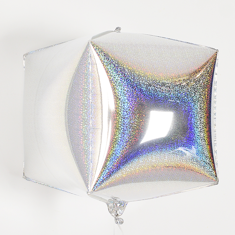4D 사각은박 40cm [홀로그램실버] [10입]