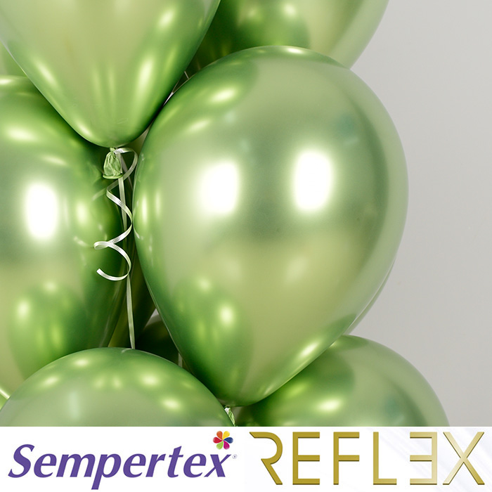 [셈퍼텍스] 30cm 리플렉스 라임그린 (931) [50입]