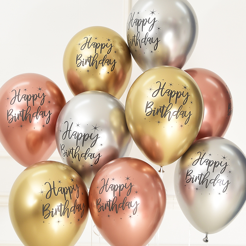 [셈퍼텍스] 30cm 리플렉스 생일 3색혼합 [25입]