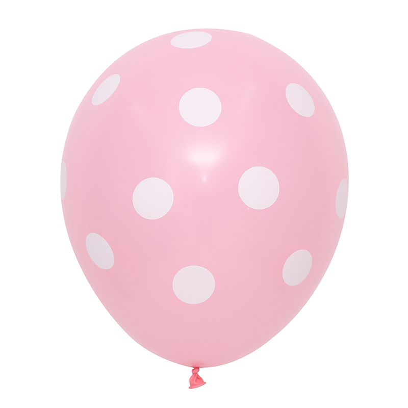 [셈퍼텍스] 30cm 도트 핑크 [50입]